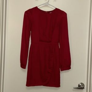 Long sleeved Cocktail Dress